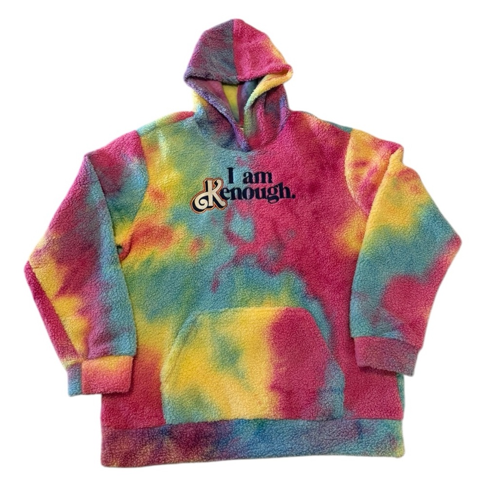“I am Kenough” Barbie Movie Mattel Hooded Multicolor Sweatshirt Size XL